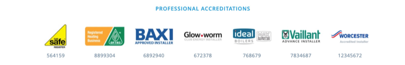 Professional accreditations